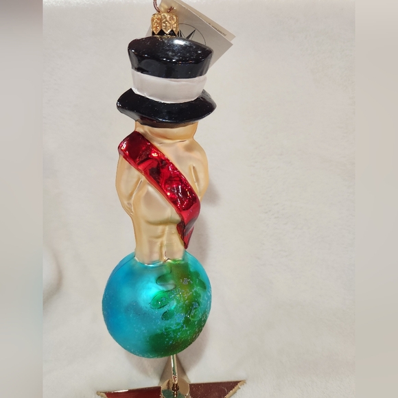 Christopher Radko NWT Millennium Munckin Glass Ornament - Picture 5 of 8